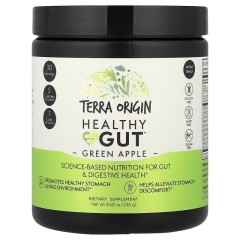 Terra Origin, Healthy Gut, зеленое яблоко, 246 г (30 порций)