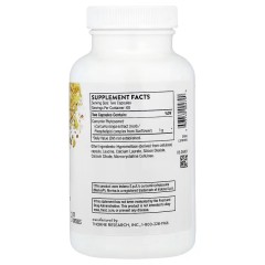 Thorne, фитосома куркумина, 500 мг, 120 капсул (500 мг в 1 капсуле)