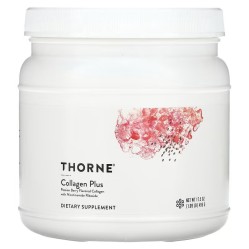 Thorne, Collagen Plus, коллаген с ягодным вкусом, 495 г (30 порций)