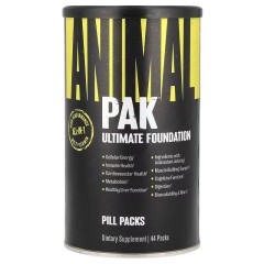 Animal, PAK, Ultimate Foundation, мультивитаминный комплекс, 44 пакетика (22 порции)