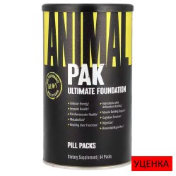 Animal, PAK, Ultimate Foundation, мультивитаминный комплекс, 44 пакетика (22 порции)