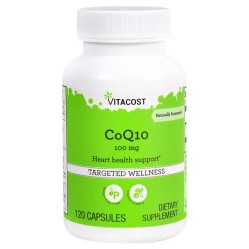 Vitacost, Targeted Wellness, коэнзим Q10, 100 мг, 120 капсул