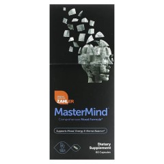 Zahler, MasterMind, формула для хорошего настроения, 60 капсул (30 порций)