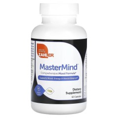 Zahler, MasterMind, формула для хорошего настроения, 60 капсул (30 порций)