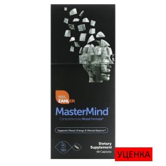 Zahler, MasterMind, формула для хорошего настроения, 60 капсул (30 порций)